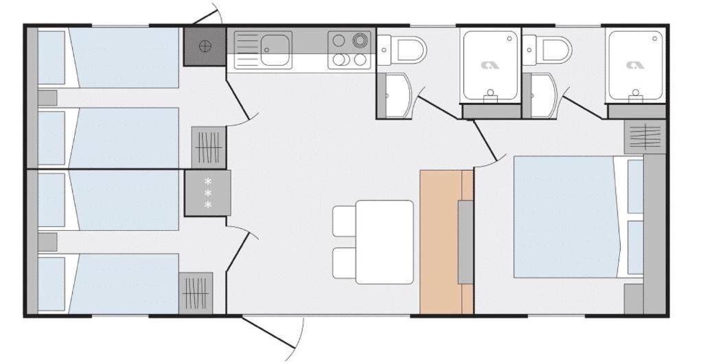 Premium Mobile Home Zen Spot 279 Йезера Екстериор снимка